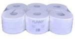 Plock GmbH Jumbo-Einzelblatt Toilettenpapier, 2-lagig, hochwei&szlig;, Innenabwicklung,