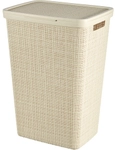 Keter Germany GmbH CURVER JUTE RECYCLING W&auml;schesammler, 58 Liter, W&auml;schebox...