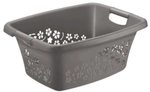 Rotho Kunststoff AG Rotho W&auml;schekorb FLOWERS, 25 Liter, Ma&szlig;e: 505 x 383 x 218 mm,