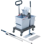 Vileda Professional Doppelfahreimer UltraSpeed Pro Ready-to-Go, Hochwertiges
