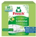 Erdal-Rex GmbH Frosch All-in-1 Sp&uuml;lmaschinentabs, Limone, Kraftvolle