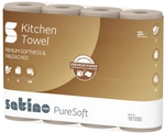 WEPA Professional GmbH Satino PureSoft K&uuml;chenrolle, 2-lagig, 26 x 22 cm, Softe