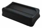 Rubbermaid Schwingdeckel Slim Jim&reg;, schwarz, Passender Deckel f&uuml;r die Rubbermaid
