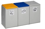 VAR GmbH VAR Kunststoffcontainer 40 Liter, aus schlagz&auml;hem Polysterol, 3-fach, ohne