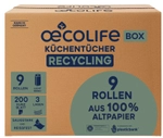 Fripa Markenvertriebs GmbH Fripa oceolife K&uuml;chenrolle, Reycling, 3-lagig,...
