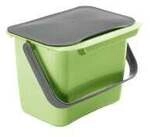 Metaltex Deutschland GmbH Metaltex Bin Tex Abfallsammler mit Deckel, 4 Liter,