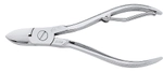 Becker Solingen ERBE Solingen Fu&szlig;-Nagelzange, 12 cm, Nagelzange zum Entfernen von