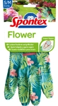 Mapa GmbH Spontex Flower Gartenhandschuhe, Anti-Rutsch Noppen, Widerstandsf&auml;hige