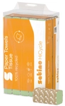 WEPA Professional GmbH Satino HiCycle Handtuchpapier, 2-lagig, gr&uuml;n, V-Falz,...