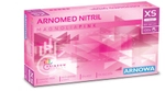Arnowa GmbH ARNOMED Nitril Magnolia Pink Einmalhandschuhe, puderfrei, pink,