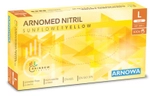 Arnowa GmbH ARNOMED Nitril Sunflower Yellow Einmalhandschuhe, puderfrei, gelb,