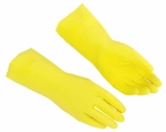 Vileda Professional SafeGrip Latexhandschuhe, gelb, Mehrweghandschuhe mit guter
