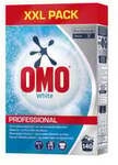 Diversey Europe B.V. OMO Professional White Waschpulver, XXL Pack, Waschmittel auf
