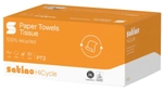 WEPA Professional GmbH Satino HiCycle Handtuchpapier, 2-lagig, gr&uuml;n, V-Falz, PT3,