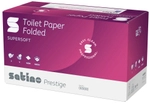 WEPA Professional GmbH Satino HiLine Toilettenpapier, 2-lagig, hochwei&szlig;,...