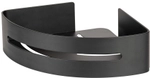 Wenko-Wenselaar GmbH & Co. KG WENKO Turbo-Loc&reg; Eckablage Bivio Black matt, aus