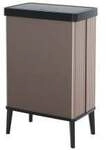 Keter Germany GmbH CURVER VERTO Bin HIGH Flat-Pack Abfalleimer, 54 Liter, Leichter