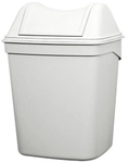 TEMCA GmbH & Co. KG. racon&reg; Schwingdeckeleimer rubby, 8 Liter, M&uuml;lleimer aus