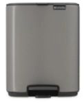 Brabantia International B.V. Brabantia Bo Treteimer, 7L, Praktischer M&uuml;lleimer...