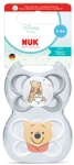 NUK Perfekt Match Air Disney Winnie the Pooth Schnuller, 2er-Set, Babyschnuller f&uuml;r