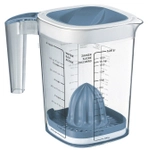 Rotho Kunststoff AG Rotho LOFT Back Messbecher mit Zitronenpresse, 1,5 Liter,