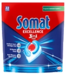 Henkel AG & Co. KGaA Somat Excellence 3in1 Sp&uuml;lmaschinen Caps, Kraftvolle