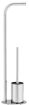 Wenko-Wenselaar GmbH & Co. KG WENKO Levante Stand WC-Garnitur, rostfreier Stahl,