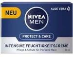 Beiersdorf AG NIVEA For Men PROTECT & CARE Intensive Feuchtigkeitscreme, Spendet