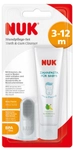 NUK Mundpflege, 2-teiliges Set, zucker- und fluoridfreies Mundpflege Set, 1 x