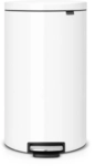 Brabantia International B.V. Brabantia Treteimer Flatback+, mit Kunststoffeinsatz, 30