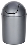Wenko-Wenselaar GmbH & Co. KG WENKO Schwingdeckeleimer Economic Grau, 6 ltr.,