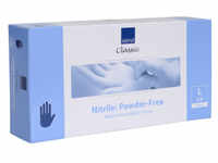ABENA® Sensitive Nitril Einweghandschuhe, blau, Unsteril, puderfrei,