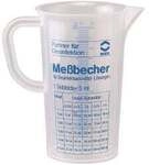 Paul Hartmann AG Bode Messbecher, 250 ml, Kunststoffmessbecher zur