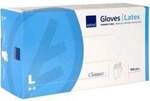 Abena Re-Seller GmbH ABENA&reg; Latex Einweghandschuhe, natur, Puderfreie, unsterile