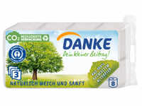 Essity Germany GmbH Danke Toilettenpapier aus 100 % Recyclingpapier, 3-lagig,