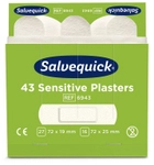 Orkla Wound Care AB Cederroth Salvequick Sensitive Pflaster, Wei&szlig;e, wasserabweisende