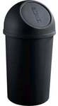 helit Abfallbeh&auml;lter the flip, 45 Liter, Formsch&ouml;ner Push-M&uuml;lleimer aus