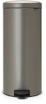 Brabantia International B.V. Brabantia Treteimer NEWICON, 30 Liter, Stylischer