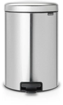 Brabantia International B.V. Brabantia Treteimer NEWICON, 20 Liter, Stylischer