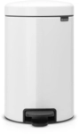Brabantia International B.V. Brabantia NEWICON Tretm&uuml;lleimer, 12 Liter, Stylischer