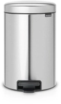 Brabantia International B.V. Brabantia NEWICON Tretm&uuml;lleimer, 12 Liter, Stylischer