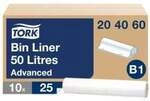 Essity Professional Hygiene Germany GmbH Tork Abfalls&auml;cke, transparent, 61 x 90 cm,