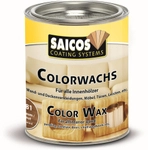 SAICOS COLOUR GmbH SAICOS Colorwachs, Holzwachs, nussbaum, Hochwertige Farbe auf
