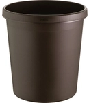helit Papierkorb "the german " mit Rand, 18 Liter, Abfalleimer mit umlaufendem