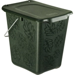 Rotho Kunststoff AG Rotho Bioabfall Eimer GREENLINE, 7 Liter, Komposteimer f&uuml;r