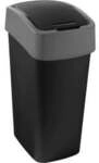 Keter Germany GmbH CURVER M&uuml;lleimer Flip Bin, 45 Liter, Abfalleimer f&uuml;r den