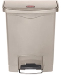 Rubbermaid Tretm&uuml;lleimer Slim Jim&reg; Step-On, Kunststoff, 30 Liter, Hochwertiger