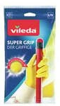 Vileda GmbH Vileda Handschuhe - Der Griffige, Haushaltshandschuhe aus Latex, Gr&ouml;&szlig;e