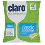 claro products GmbH claro &Ouml;ko Classic Tabs Sp&uuml;lmaschinentabs, Palm&ouml;lfreie und