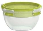 EMSA (Groupe SEB Deutschland GmbH) EMSA Clip & Go Salatbox, rund, 1 Liter, Mit
